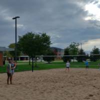 Resident Assistant Programming Event volleyball